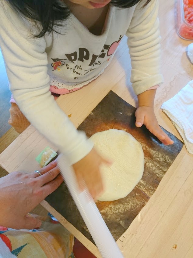 子供とパン作り